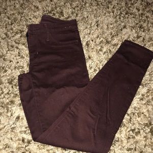 Maroon jegging